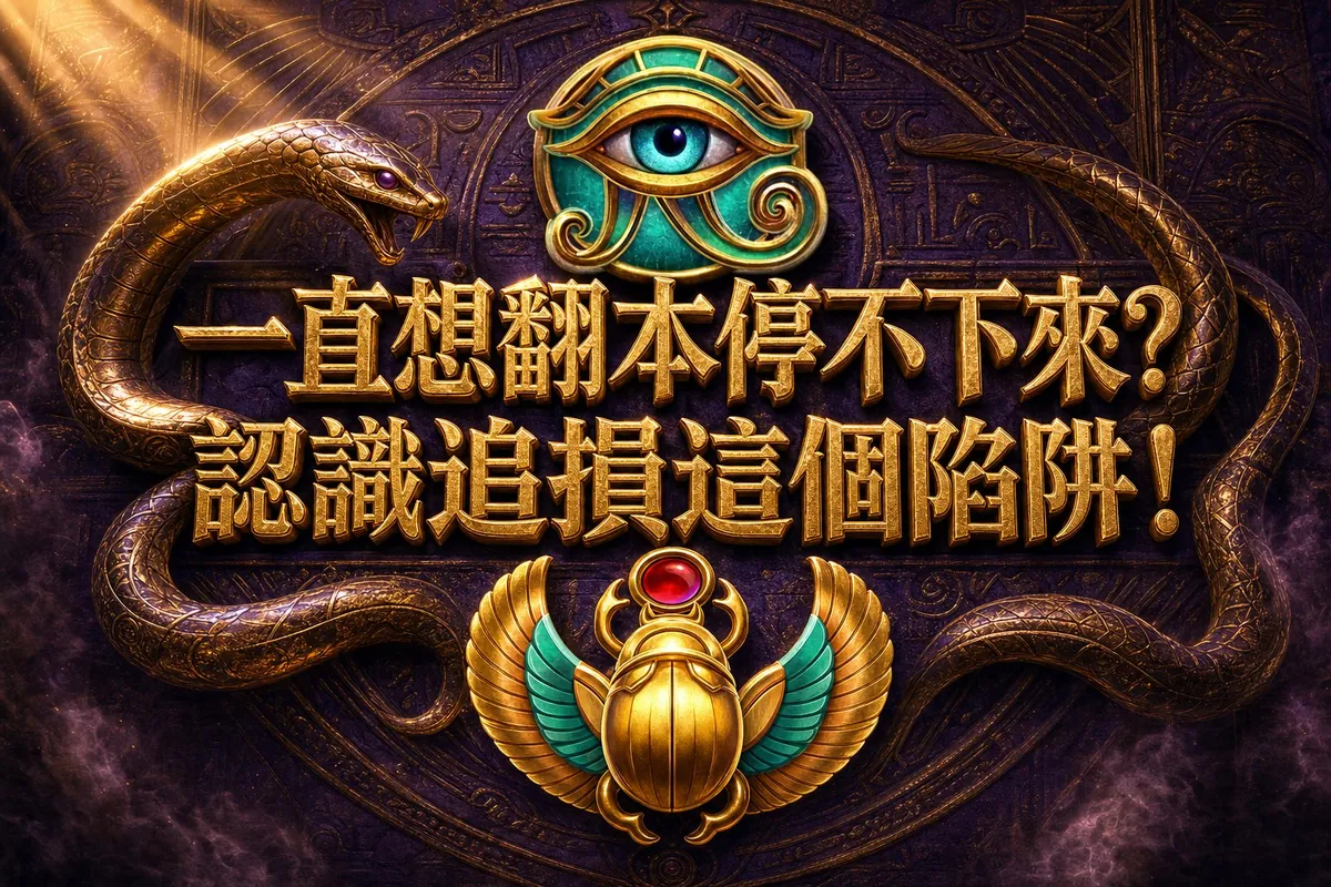 一直想翻本、停不下來怎麼辦？認識「追損」這個陷阱