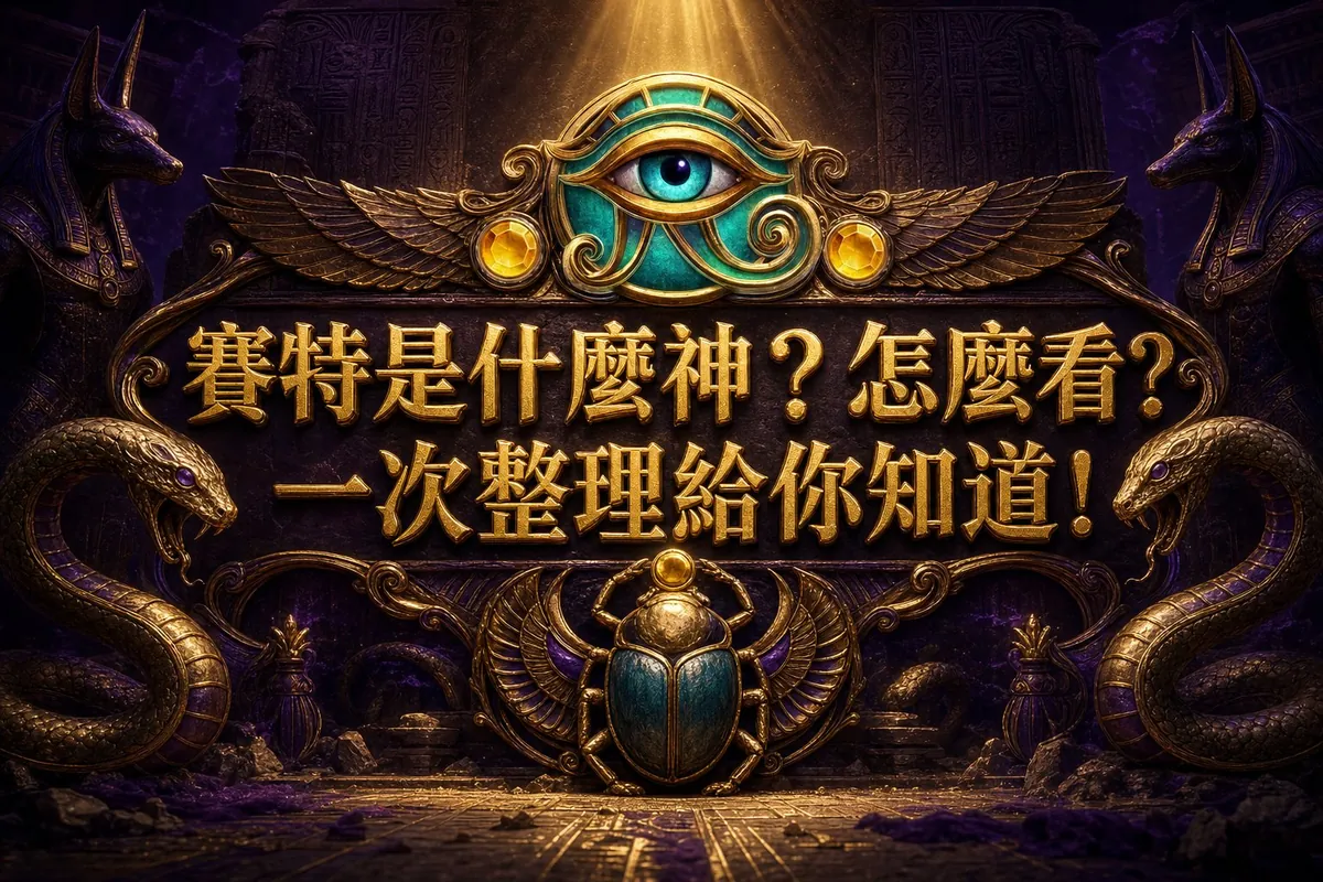 賽特是什麼神？：戰神賽特即時 RTP 與選台指標一次看