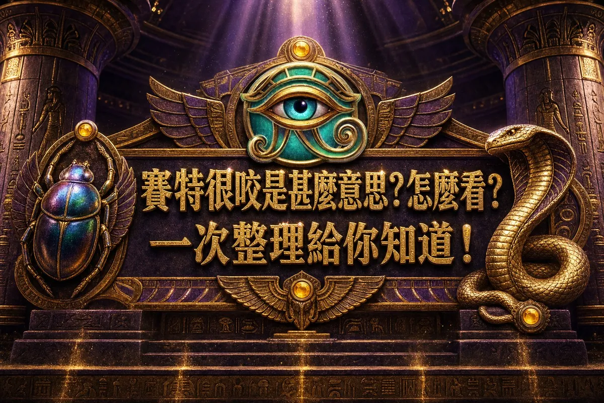 賽特很咬是甚麼意思?別再憑感覺,賽特之眼即時數據解讀