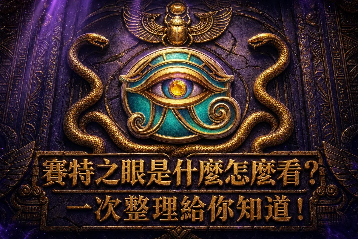 關於賽特之眼是什麼，數據能告訴你什麼