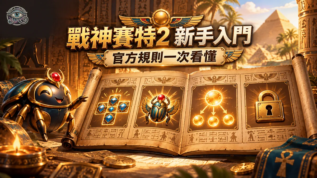 戰神賽特2 新手入門：規則、免費遊戲、分裂與鎖定一次看懂（依 ATG 官方規則整理）