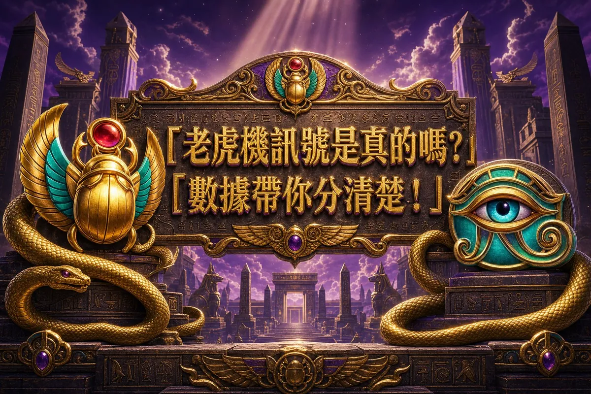 老虎機「訊號」是真的嗎?肉眼喊的訊號 vs 數據算的訊號,差在哪