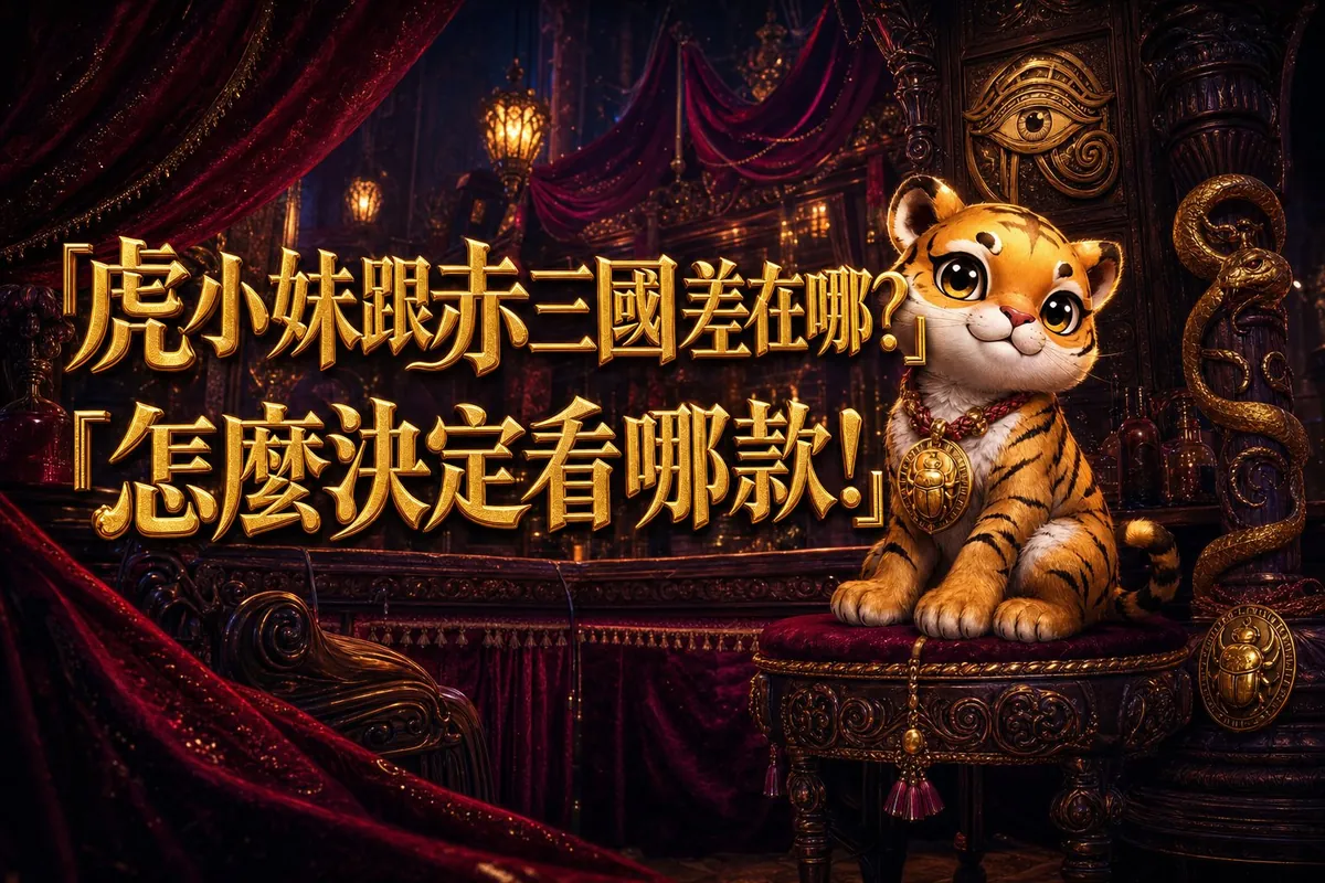虎小妹 vs 赤三國（Red 3K）差在哪？怎麼決定看哪一款