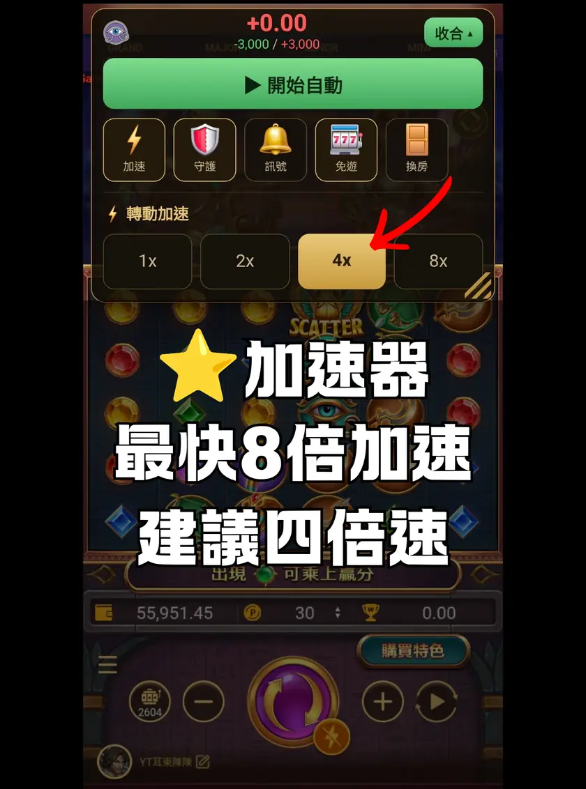 最快 8 倍加速